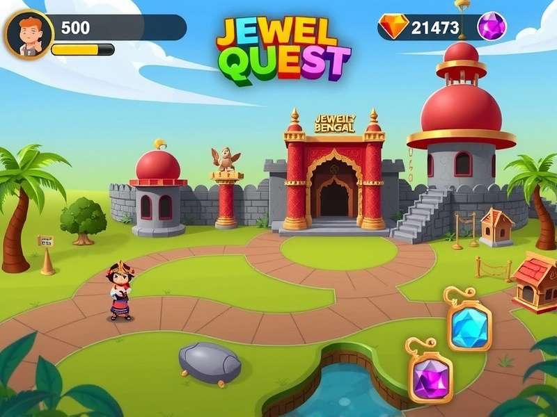Jewel Quest Bengal Gameplay Screenshot